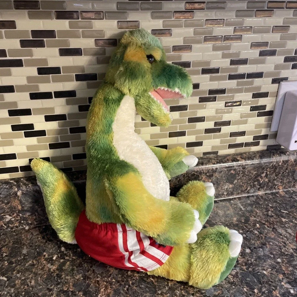 Build a Bear T-Rex Dinosaur Green 19